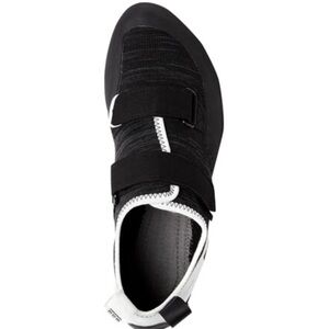 Black Diamond Athletic Shoes Black and White Velcro Closure USM 9